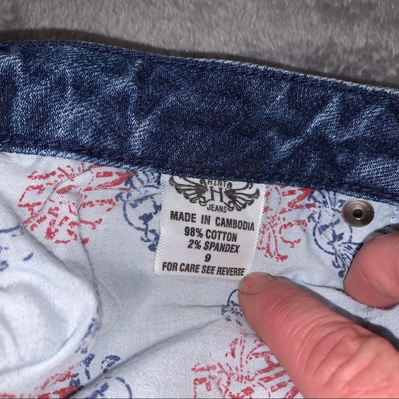 Hint Jeans Skirt Sz 9 - Picture 5 of 5